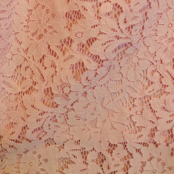 Pink lace pencil skirt - Picture 4 of 6